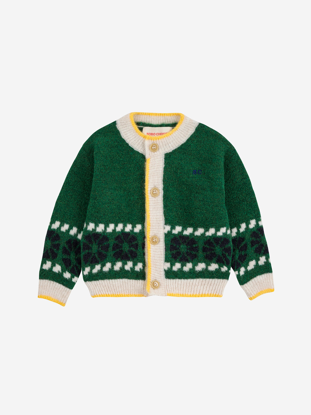 Bobo Choses / BABY / Jacquard Cardigan / Kaleidoscope