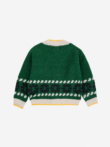 Bobo Choses / BABY / Jacquard Cardigan / Kaleidoscope