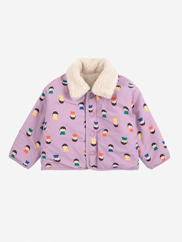 Bobo Choses / BABY / Reversible Sheepskin Jacket / Game Pawns AO