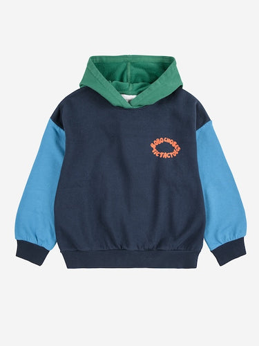 Bobo Choses / KID / Hoodie / Tic Tac Toe Color Block