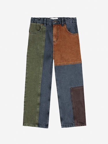 Bobo Choses / KID / Denim Pants / Color Block