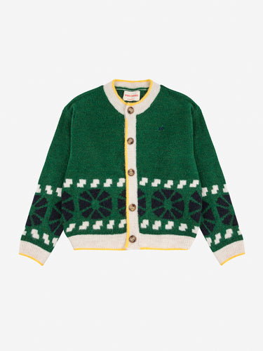 Bobo Choses / KID / Jacquard Cardigan / Kaleidoscope
