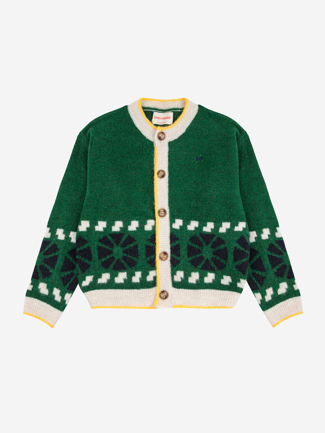 Bobo Choses / KID / Jacquard Cardigan / Kaleidoscope