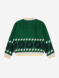 Bobo Choses / KID / Jacquard Cardigan / Kaleidoscope