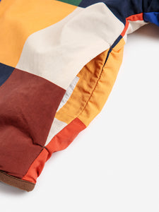 Bobo Choses / KID / Reversible Sheepskin Jacket / Multicolor Tiles