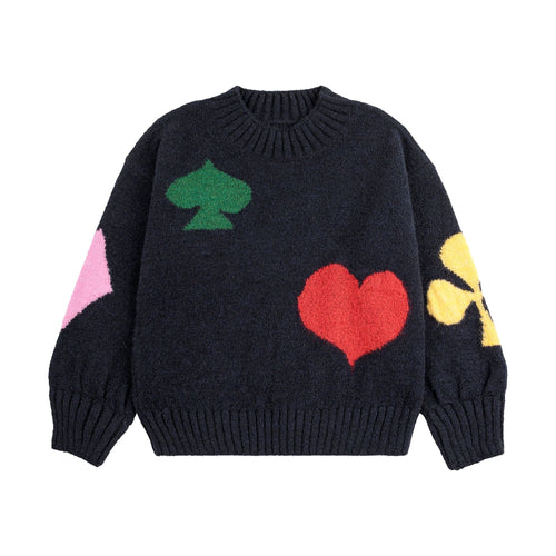 Bobo Choses / KID / Turtle Neck Jumper / Joker Jacquard