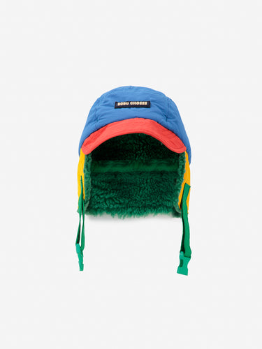 Bobo Choses / KID / Winter Cap / Color block Blue