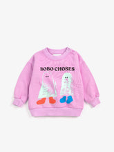 Load image into Gallery viewer, Bobo Choses / BABY / Sweatshirt / Booty Ghosts Pink