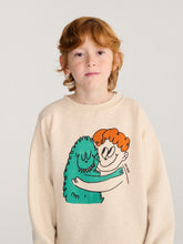 Load image into Gallery viewer, Bobo Choses / KID / Sweatshirt / Hug Hairy Monster