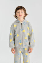 Load image into Gallery viewer, Bobo Choses / KID / Zipped Hoodie / Pixel Abduction AO