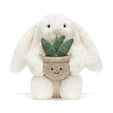 Load image into Gallery viewer, Jellycat / Cream Bunny With Plant