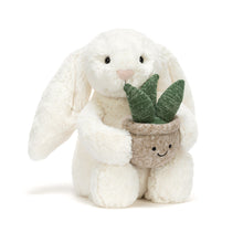 Load image into Gallery viewer, Jellycat / Cream Bunny With Plant