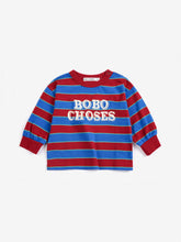 Load image into Gallery viewer, Bobo Choses / BABY / T-Shirt / Embossed Stripes