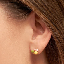 Load image into Gallery viewer, Lulu Copenhagen / Earring Stud / Bouquet Green Yellow