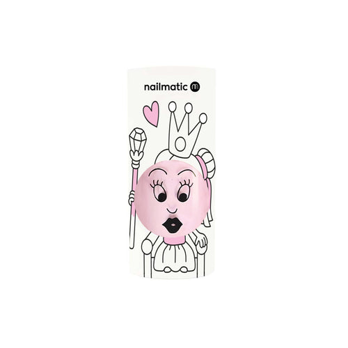 Nailmatic Kids / Water-based nail polish / Daisy / Pearly Pale Pink