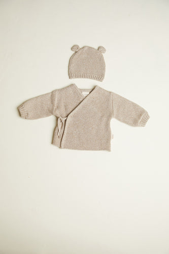 Claude & Co / Cardigan / Hampton Oat Wrap Set