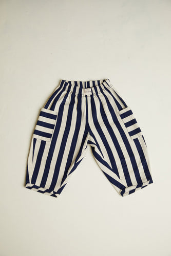 Claude & Co / Trouser / Emerson Midnight Stripe