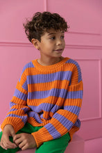 Load image into Gallery viewer, Yuki / Chunky Knitted Sweater / Happy Stripes