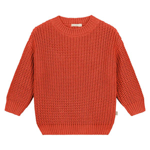 Yuki / Chunky Knitted Sweater / Mandarin