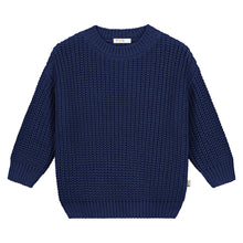 Load image into Gallery viewer, Yuki / Chunky Knitted Sweater / Navy