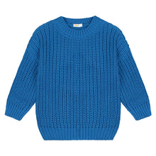 Load image into Gallery viewer, Yuki / Chunky Knitted Sweater / Royal Blue