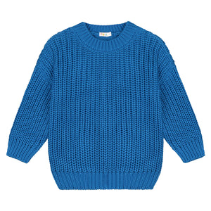 Yuki / Chunky Knitted Sweater / Royal Blue