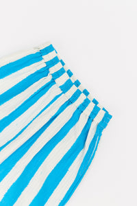 Maison Mangostan / Stripes Pants / Blue