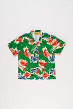 Load image into Gallery viewer, Maison Mangostan / Flowers Shirt / Green