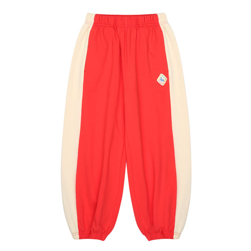 Jellymallow / JM Color-Block Lounge Pants / Red
