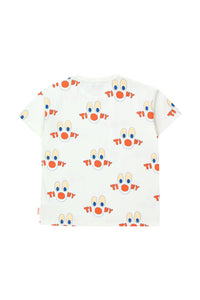 Tinycottons / KID / Clowns Tee / Off-White