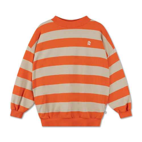 Repose AMS / Evergreen Sweater / Firecracker Block Stripe