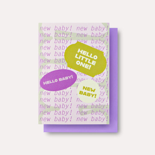 The Completist / Graphic Card / Wenskaart / Hinoki / New Baby