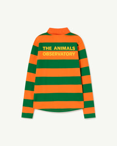 The Animals Observatory / KID / Eel T-Shirt  / Orange