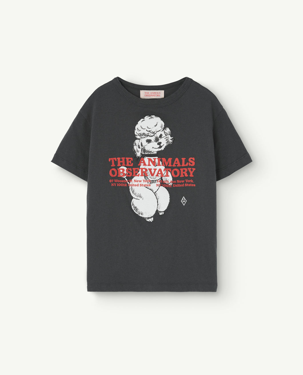 The Animals Observatory / Christmas / KID / Rooster T-Shirt / Black