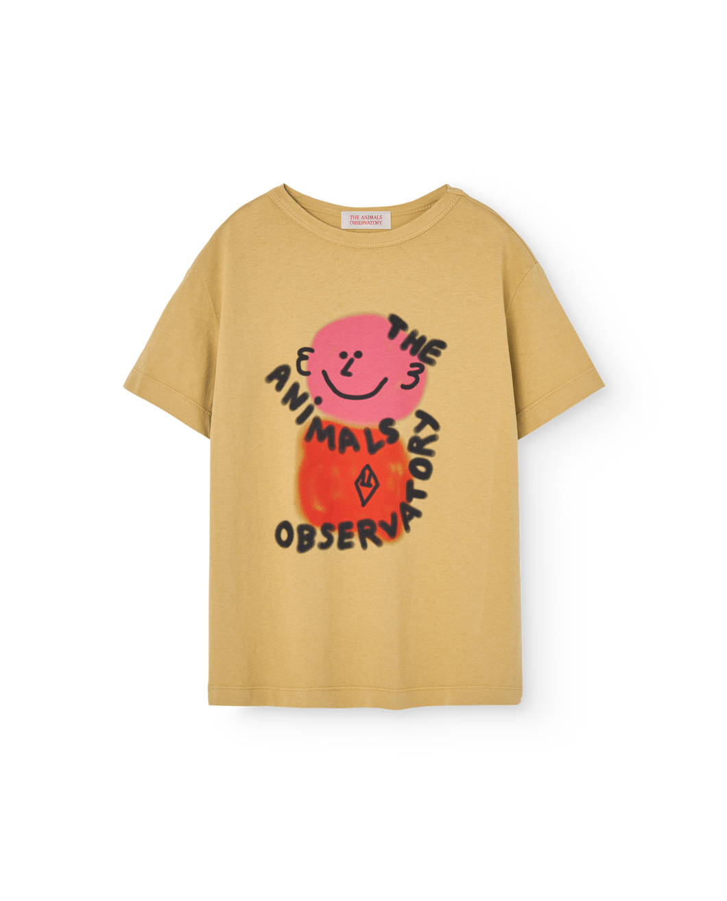 The Animals Observatory / SPRAY PRE-AW24 / KID / Rooster Oversized T-Shirt / Brown