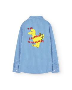 The Animals Observatory / SPRAY PRE-AW24 / KID / Wolf Shirt / White