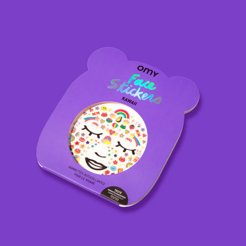 Omy Design & Play / Face Stickers / Kawai