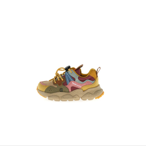 Flower Mountain / Sneakers / Yamano 3 Junior / Mint Militare Mud