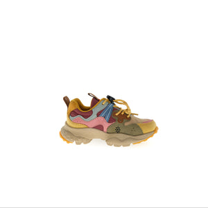 Flower Mountain / Sneakers / Yamano 3 Junior / Mint Militare Mud