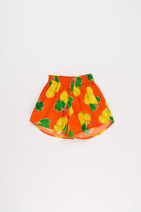 Maison Mangostan / Peritas Shorts / Orange