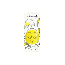 Load image into Gallery viewer, Nailmatic Kids / Water-based nail polish / Titi / Glittering fluorescent Yellow