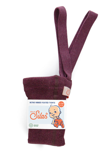 Silly Silas / Footed Tights / Fig Blend
