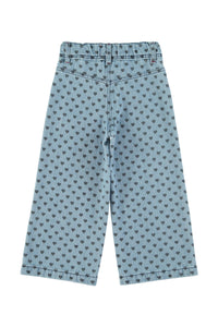 Piupiuchick / KID / Trousers / Flare Denim Hearts