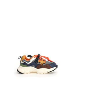 Flower Mountain / Sneakers / Yamano Junior / Grey-Brown-Militare