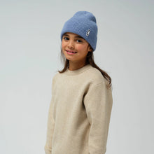 Load image into Gallery viewer, Gosoaky / Beanie / Red Dragon / Light Denim Blue
