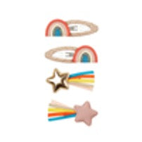 Mimi & Lula / The Rainbow Clips / Retro Rainbow / Haarspeldjes