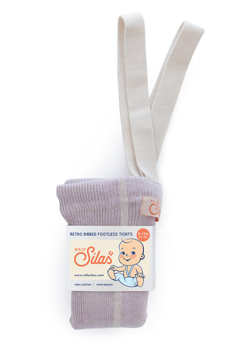 Silly Silas / Footless Tights / Creamy Lavender