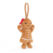 Load image into Gallery viewer, Jellycat / Festive Folly Gingerbread Ruby