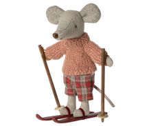 Load image into Gallery viewer, Maileg / Big Sister / Winter Mouse With Ski Set