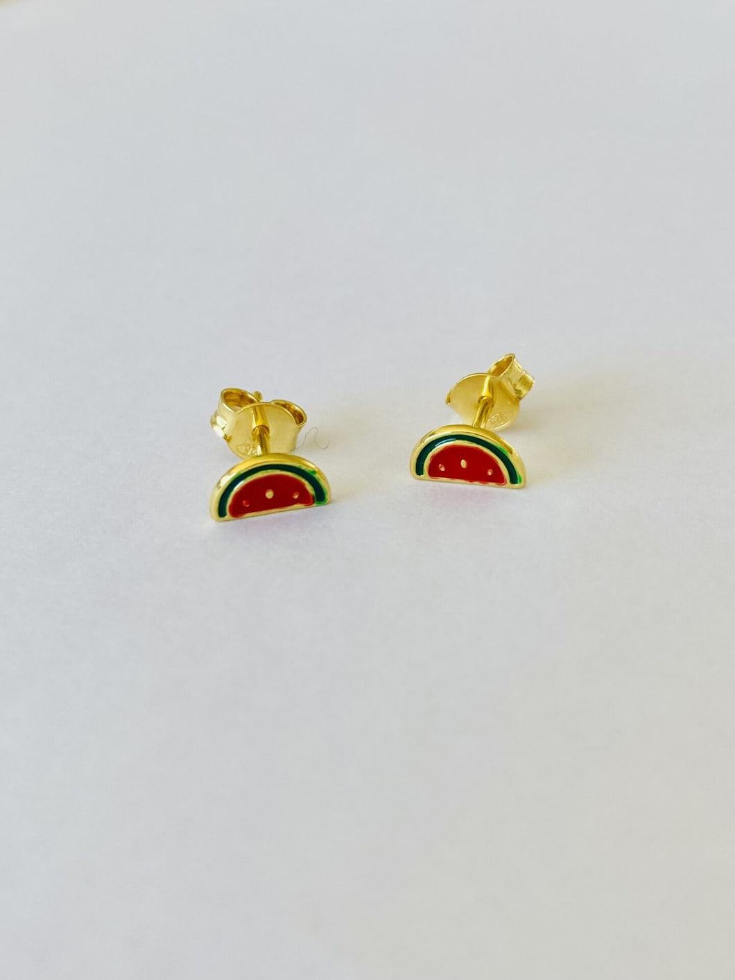 Selva Sauvage / Earring Stud / Watermelon